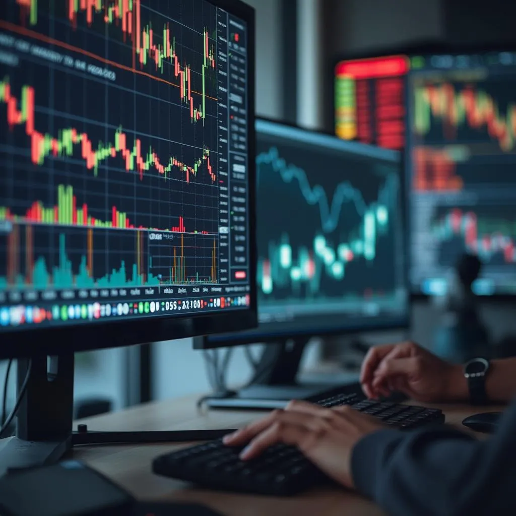 Gráficos financieros y análisis